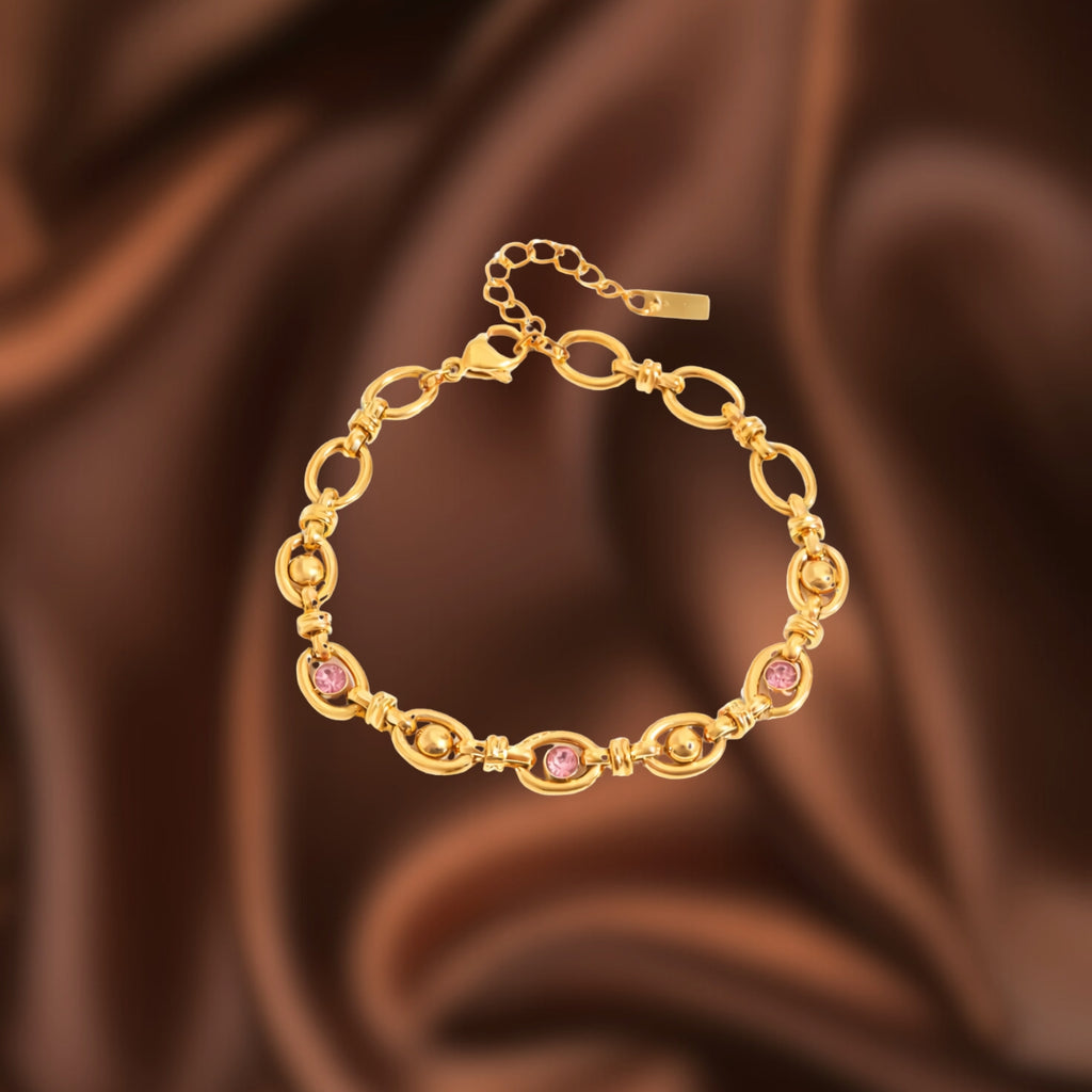 Lot de 5 bracelets en acier inoxydable 316L